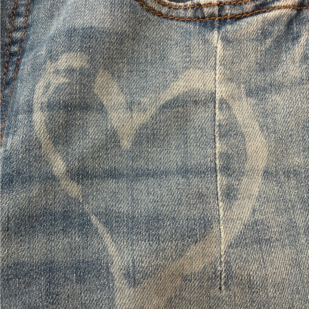 Kenna Mid-Rise Heritage Barrel Jeans - HEART edition by Pilcro. size 27 - Picture 8 of 14